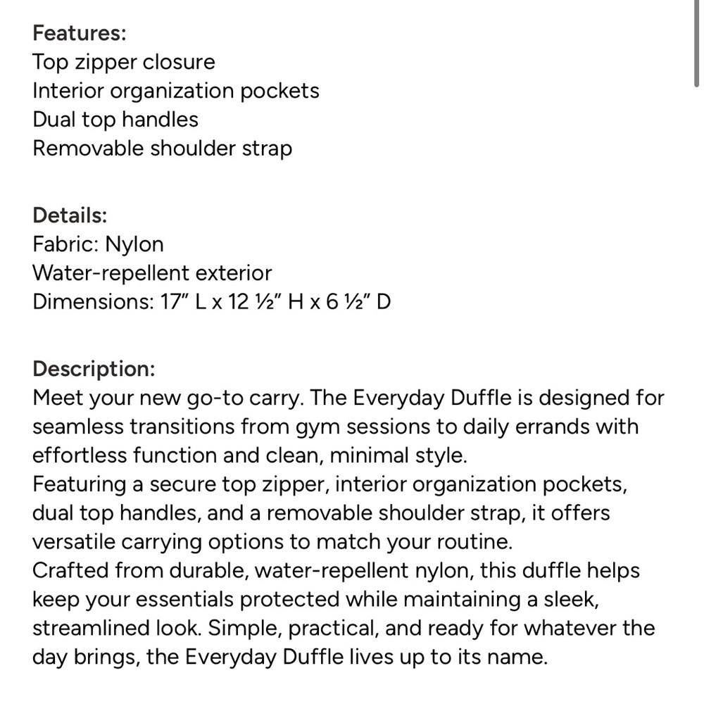 Buffbunny Everyday Duffel -MOCHA BERRY - Picture 4 of 4
